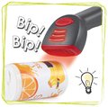 Obchod s vozíkom a potravinami Supermarket Smoby s elektronickou pokladňou a skenerom váhou a 42 doplnkov