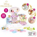 Kvetinárstvo s vlastnou výrobou kvetov Princezné Disney Flower Market Smoby z rôznych textilných lupienkov a stoniek 90 doplnkov