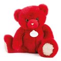 Plyšový medvedík Red Kiss Ours Collection Doudou et Compagnie červený 30 cm od 0 mes