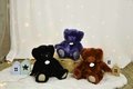 Plyšový medvedík Midnight Blue Ours Collection Doudou et Compagnie modrý 30 cm od 0 mes