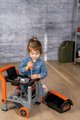 Pracovná dielňa na kolieskach multifunkčná Bricolo Devil Workmate 3v1 Black&Decker Smoby s kufríkom a náradím 19 doplnkov