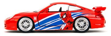 Autíčko Spiderman Marvel Jada kovové dĺžka 13,5 cm 1:32 od 8 rokov JA36068314R00