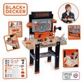 Pracovná dielňa elektronická Bricolo Ultimate Workbench Black&Decker Smoby s mechanickou vŕtačkou s 95 doplnkami 103 cm