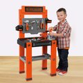 Pracovná dielňa Bricolo One Workbench Black&Decker Smoby so zatĺkačkou a 79 doplnkami 103 cm vysoká