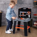 Pracovná dielňa v kufríku Black&Decker Bricolo Smart Smoby so zverákom a pracovným náradím 33 doplnkov