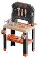Pracovná dielňa so zverákom Black&Decker Bricolo Workbench Smoby 78 doplnkov s náradím a montážnymi dielikmi