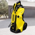 Vozík s vysokotlakovým čističom Karcher High Pressure Trolley K4 Smoby s napojením na vodu s elektronickým čističom okien - hračka pre deti