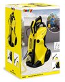 Vozík s vysokotlakovým čističom Karcher High Pressure Trolley K4 Smoby s napojením na vodu s elektronickým čističom okien - hračka pre deti