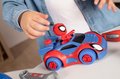 Kufrík s rozoberateľným autíčkom Spidey Box Spidey Marvel Smoby s figúrkou a pracovným náradím 13 dielov