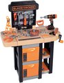 Pracovná dielňa Open Bricolo Workbench Black&Decker Smoby s 37 doplnkami