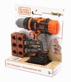 Mechanická vŕtačka s nadstavcami Black&Decker Mechanical Drill Smoby so 6 doplnkami