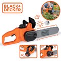 Motorová píla elektronická Black&Decker Chainsaw Smoby so zvukom svetlom a pohyblivou reťazou od 3 rokov
