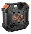 Pracovný kufrík s vŕtačkou Bricolo Case Black&Decker Smoby s náradím a montážnymi dielmi 36 doplnkov