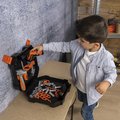 Pracovný kufrík s vŕtačkou Bricolo Case Black&Decker Smoby s náradím a montážnymi dielmi 36 doplnkov