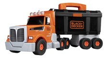 Kamión s pracovným kufríkom a náradím Bricolo Truck Black&Decker Smoby s mechanickou vŕtačkou 60 doplnkov
