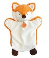 Plyšová líška na bábkové divadlo Fox Hand Puppet Doudou et Compagnie oranžová 25 cm od 0 mes
