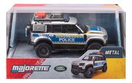 Autíčko policajné Land Rover Defender 90 Police Majorette dĺžka 12,5 cm