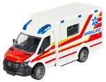Autíčko sanitka Mercedes-Benz Sprinter Ambulance Majorette dĺžka 15 cm