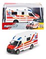 Autíčko sanitka Mercedes-Benz Sprinter Ambulance Majorette dĺžka 15 cm