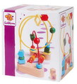 Drevený labyrint s korálikmi Bead Maze Eichhorn s 2 dráhami od 12 mes EH3715
