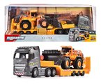 Kamión s nakladačom Volvo FH16 Truck & Wheel Loader Majorette 35 cm dĺžka