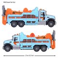 Autíčko odťahové Mack Granite Tow Truck Majorette kovové so zvukom a svetlom dĺžka 22 cm