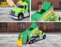 Autíčko smetiarske Mack Granite Garbage Truck Majorette kovové so zvukom a svetlom dĺžka 22 cm