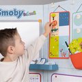 Škola s triedou pre škôlkárov obojstranná School Smoby Hra na učiteľa a žiaka s náučnými hrami a aktivitami 38 doplnkov