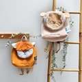Plyšový batoh Fox Backpack Unicef Collection Doudou et Compagnie oranžový od 18 mes