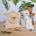 Plyšový batoh Lion Backpack Unicef Collection Doudou et Compagnie béžový od 18 mes