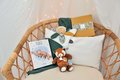 Plyšová panda s mláďatkom Red Panda Unicef Collection Doudou et Compagnie v darčekovom balení červená 25 cm od 0 mes