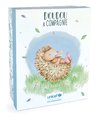 Plyšový ježko s mláďatkom Hedgehog Unicef Collection Doudou et Compagnie v darčekovom balení hnedý 25 cm od 0 mes