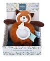 Plyšová panda so svetlom Red Panda Nightlight Unicef Collection Doudou et Compagnie v darčekovom balení červená 15 cm od 0 mes