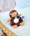 Plyšový ježko so svetlom Hedgehog Nightlight Unicef Collection Doudou et Compagnie v darčekovom balení hnedý 15 cm od 0 mes