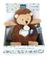 Plyšový ježko so svetlom Hedgehog Nightlight Unicef Collection Doudou et Compagnie v darčekovom balení hnedý 15 cm od 0 mes
