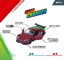 Autíčko s efektom zmeny farby Color Changers Majorette kovové 6 rôznych druhov dĺžka 7,5 cm