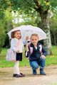 Dáždnik kvetinový Flowers Umbrella Les Bagages Corolle 62 cm rúčka a 83 cm priemer