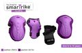 Chrániče Safety Gear set S smarTrike na kolená a zápästia z ergonomického plastu fialové od 6 rokov