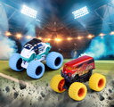 Autíčka Monster Rockerz Majorette 2 tipuri cu roți din cauciuc, lungime 7,5 cm, 1:64