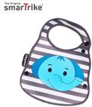 Podbradník pre deti a držiak na fľašku Slon Baby Bib & Bottle Holder toTs-smarTrike modrý od 0 mes