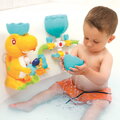 Vodný mlynček do vane Dinosaurus Set Bath Duo Ludi s potrubím od 10 mes LU40071