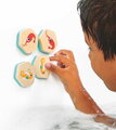 Penové pexeso do vane Bath Memory Ludi v dóze 24 dielov od 18 mes LU40081