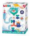 Vodný mlynček do vane Medvedík Water Circuit Ludi s potrubím 16 dielov od 18 mes LU40085