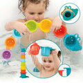 Veľká sada hračiek do vane Korytnačka Set Bath Toys Ludi s aktivitami 16 dielov od 10 mes LU40090