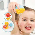 Veľká sada hračiek do vane Korytnačka Set Bath Toys Ludi s aktivitami 16 dielov od 10 mes LU40090