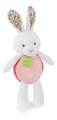 Plyšový zajačik Lapin Pop-up Doudou et Compagnie rôzne farby 20 cm od 0 mes