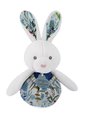 Plyšový zajačik Lapin Pop-up Doudou et Compagnie rôzne farby 20 cm od 0 mes