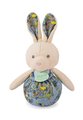 Plyšový zajačik Lapin Pop-up Doudou et Compagnie rôzne farby 20 cm od 0 mes