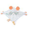 Plyšová myška na maznanie a bábkové divadlo Mouse Finger Puppet Doudou et Compagnie biela 30 cm od 0 mes