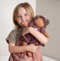 Bábika handrová Baby Lola Doll ThreadBear 35 cm z jemnej mäkkej bavlny s odnímateľnou plienkou